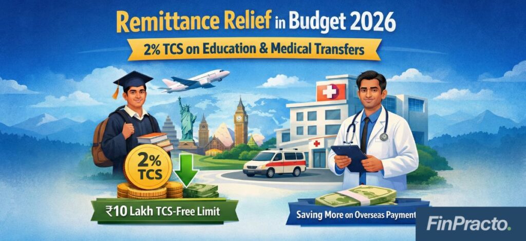 Remittance Relief in Budget 2026 – 2% TCS on Education & Medical Transfers