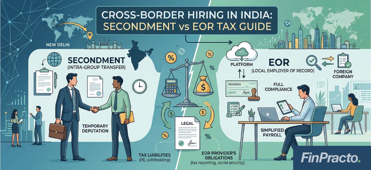Cross-Border Hiring in India – Secondment vs EOR Tax Guide