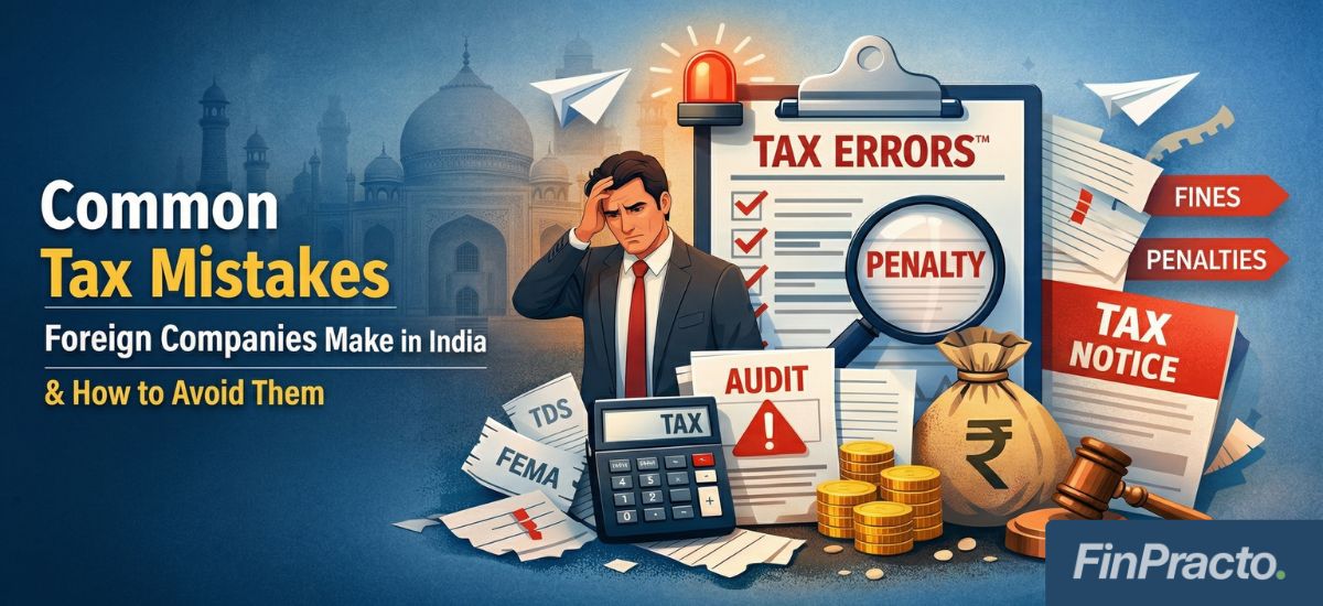 Common Tax Mistakes Foreign Companies Make in India & How to Avoid Them