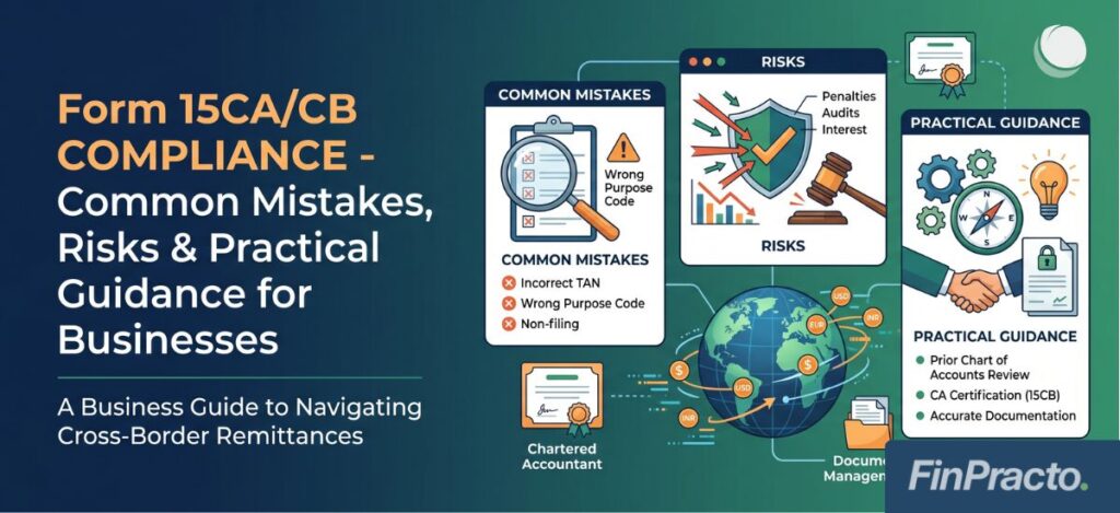 Form 15CA/CB Compliance – Common Mistakes, Risks and Practical Guidance for Businesses