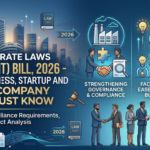 The Corporate Laws (Amendment) Bill, 2026 – What Every Business, Startup and Foreign Company in India Must Know 