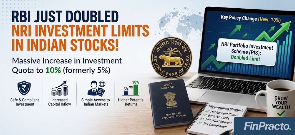 RBI Just Doubled NRI Investment Limits in Indian Stocks – What It Means and How to Act Now
